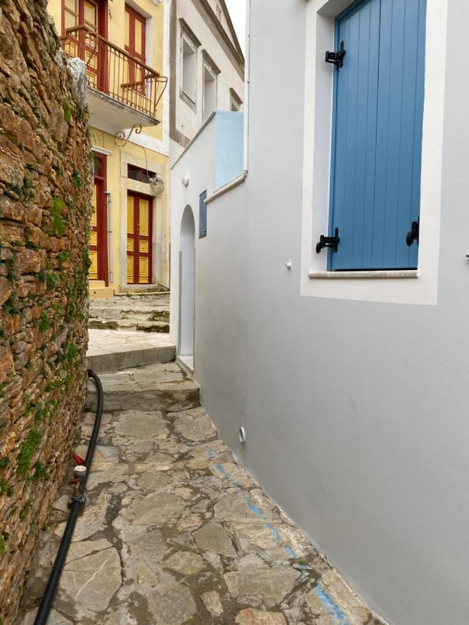 Aleminas Rooms Symi Bagian luar foto