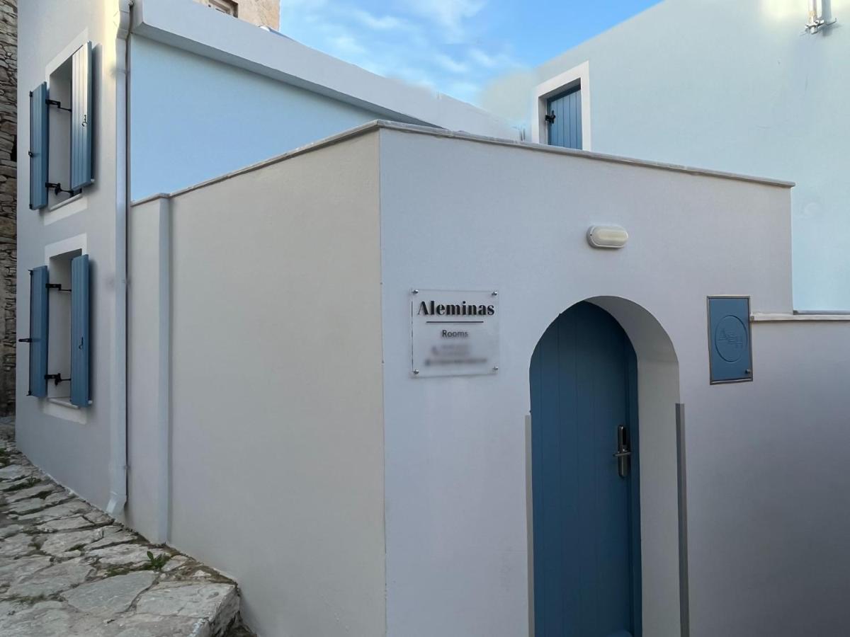 Aleminas Rooms Symi Bagian luar foto